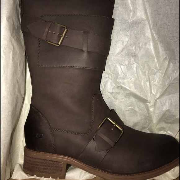 UGG | Shoes | Ugg Chancey Leather Boots 